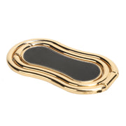 Finger Ring Mobile Phone Holder Stand Foldable 360° Rotating Phone Back Hand Grip HolderGold