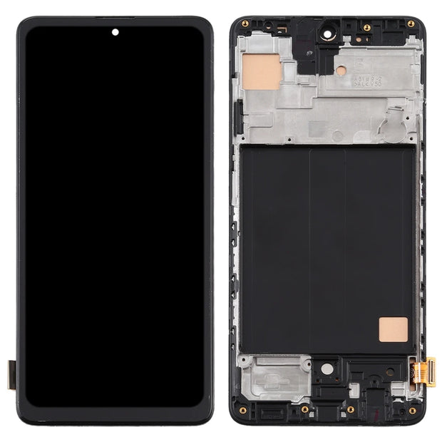 6.3″For Samsung Galaxy A51 Display LCD Screen&Digitizer Full Assembly&Frame For SM-A515F/DSN SM-A515F/DS SM-A515F/DST SM-A515F