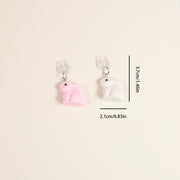 Cute little rabbit phone dust plug decoration accessories pendant suitable for iPhone for Samsung type-c interface