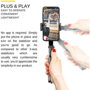 Handheld Gimbal Stabilizer Mobile Phone Selfie Stick Bracket Anti-Shake Gyroscope for iPhone Xiaomi Redmi Huawei Samsung Android - Gimbills