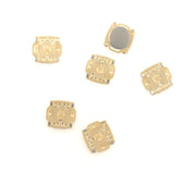 6PCS/1set For GBA SP Switch Tactile Replacement D-Pad A B Button Conductive Film Circuit for Gameboy Advance SP Switch Tactile