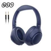 QCY H3 ANC Wireless Headphones 43dB Active Noise Cancellation Headset Wired/Wireless Bluetooth 5.4 Hi-Res Audio Earphones 60Hrs