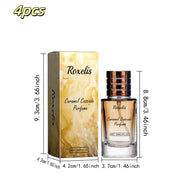 ROXELIS Caramel Cascade Perfume Spray，Perfumes For Women，Perfume in Autumn and Winter， Pheromone Dating Fragrance Perfume 1 OZ