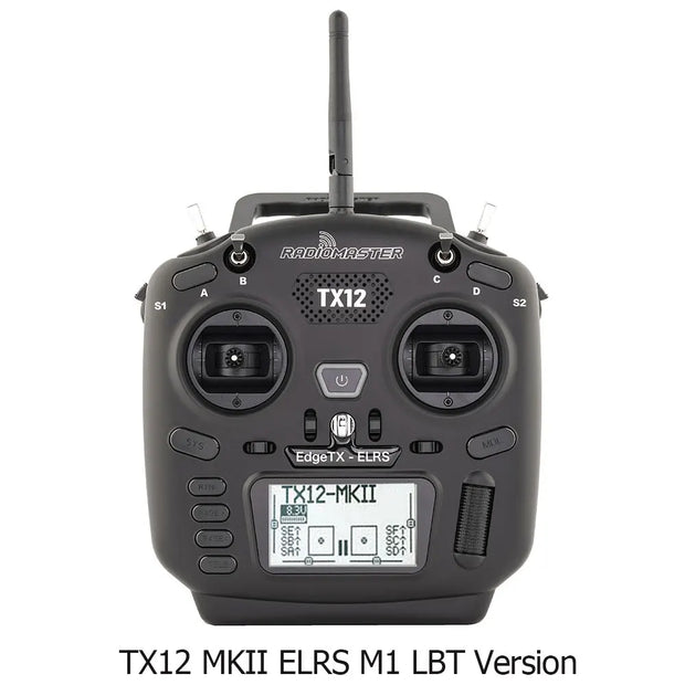 IN Stock RadioMaster TX12 MKII 16CH ELRS CC2500 Hall Gimbals Radio Transmitter Support OPENTX EDGETX