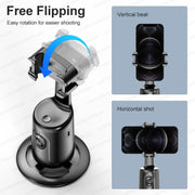 360 Rotation Gimbal Stabilizer for Cellphone AI Following Face Tracking Desktop Gimbal PTZ For Tiktok Smartphone Live P01 Pro