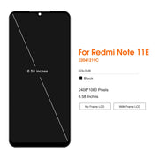 6.58" For Xiaomi Redmi Note 11E LCD Display Touch Screen with frame For Redmi 10 5G Display For Redmi Note 11 E Screen