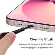 66PCS Mobile Phone Speaker Charging Port Cleaning Set Dust Plug for iPhone 15 14 13 Samsung Xiaomi Earphones Cleaner Kit Brush