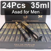 24pcs 35ml Original Yara Asad Perfume Sexy Cologne Tube Eau De Toilette Lasting Easy Carry Contains Men's Women's Pheromones