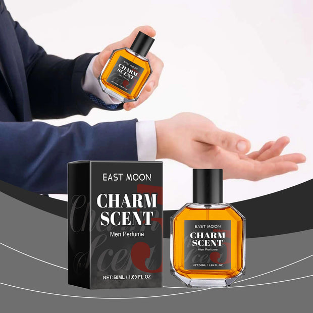 EAST MOON Charm Scent Men Perfume Persistent Light Fragrance Wood Fragrance Fresh and Natural Release Men's Charm Perfume 50 ml