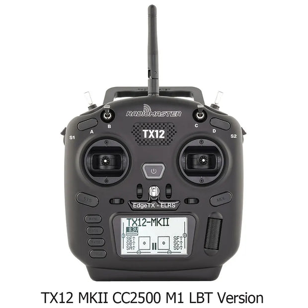 IN Stock RadioMaster TX12 MKII 16CH ELRS CC2500 Hall Gimbals Radio Transmitter Support OPENTX EDGETX