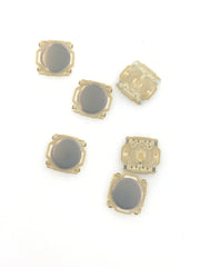 6PCS/1set For GBA SP Switch Tactile Replacement D-Pad A B Button Conductive Film Circuit for Gameboy Advance SP Switch Tactile