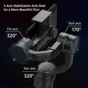 F8 3-Axis Handheld Gimbal Phone Stabilizer - Gimbills