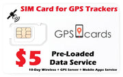 Prepaid Sim Card for Spytec GPS GL300 Vehicles Car Truck RV Equipment Tracker