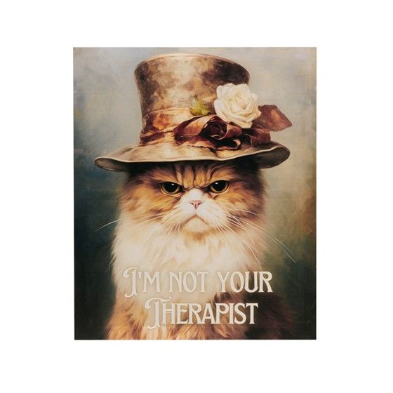 I'm Not Your Therapist Canvas Wall Art