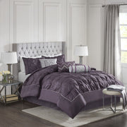 7 Piece Tufted Comforter Set