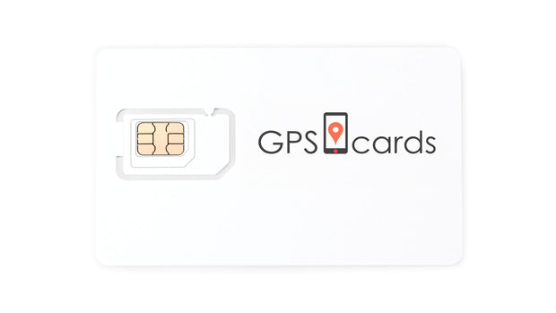 Tracking SIM Card for GPS Personal Asset Tracker + Mobile APP