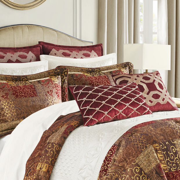 4 Piece Brown Comforter Set