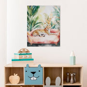 Jungle Cheetah Canvas Wall Art