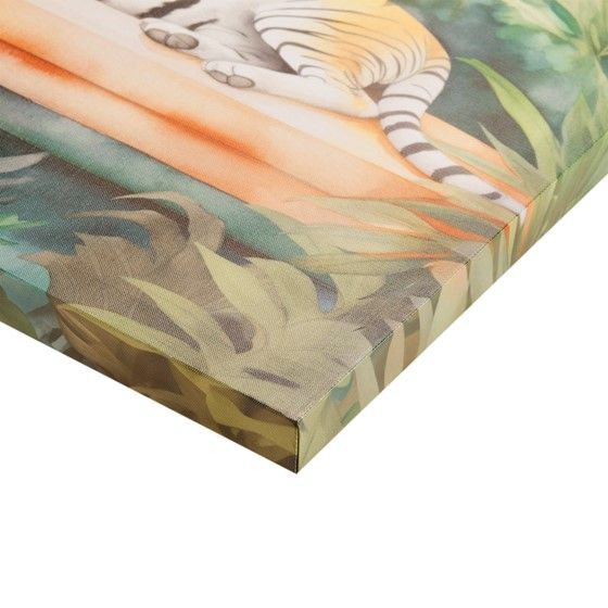 Jungle Tiger Canvas Wall Art