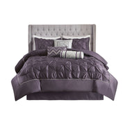 7 Piece Tufted Comforter Set