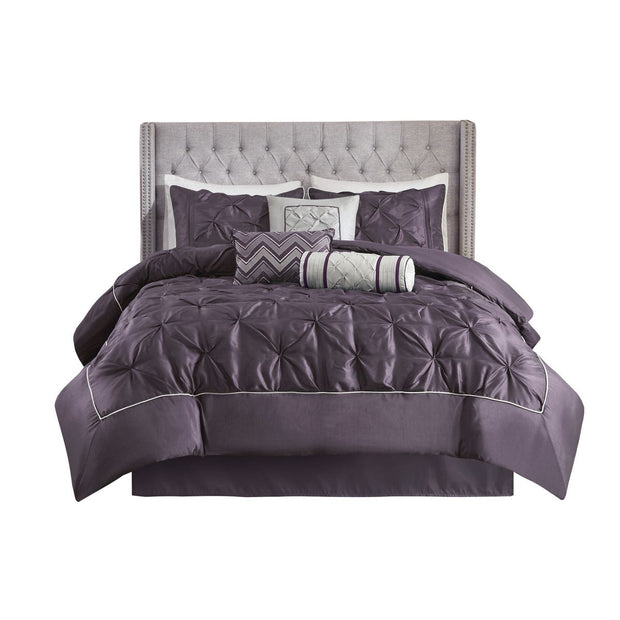 7 Piece Tufted Comforter Set