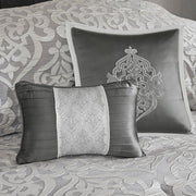 8 Piece Jacquard Comforter Set