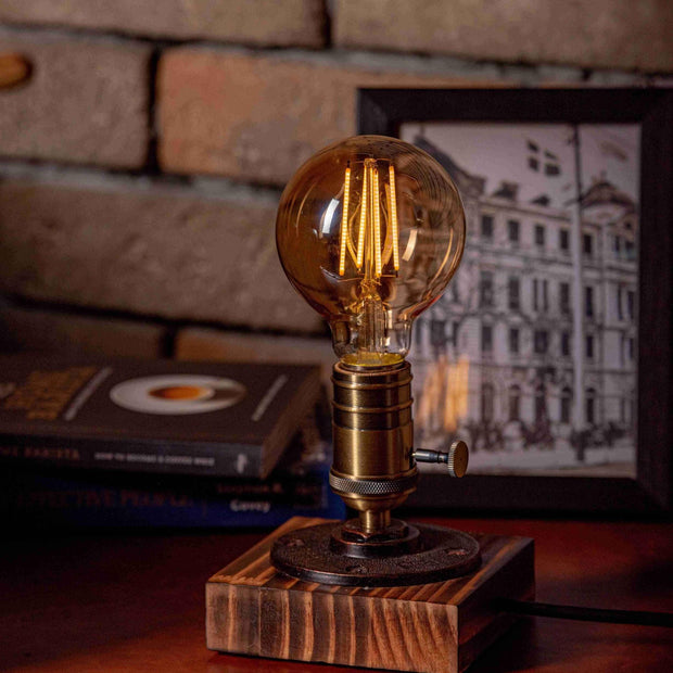 Edison steampunk Handmade Vintage Adjustable Pipe Lamp