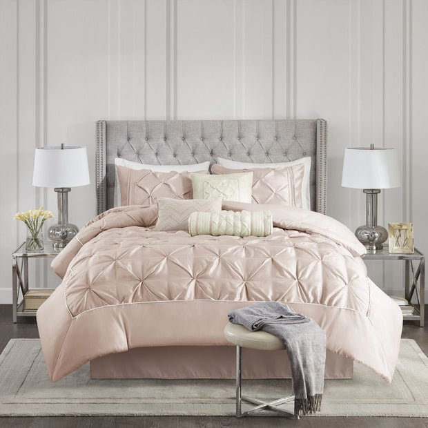 7 Piece Tufted Comforter Set