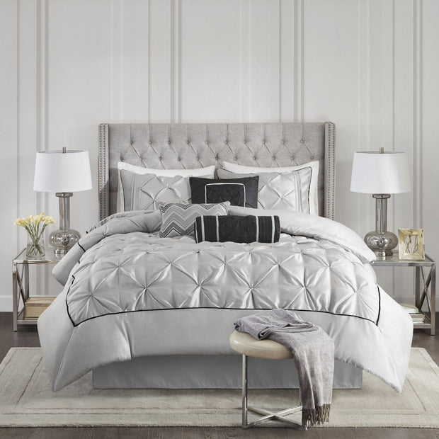 7 Piece Tufted Comforter Set