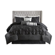 7 Piece Tufted Comforter Set