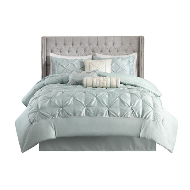 7 Piece Tufted Comforter Set