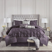 7 Piece Tufted Comforter Set