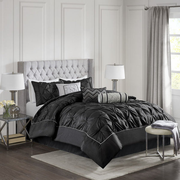 7 Piece Tufted Comforter Set