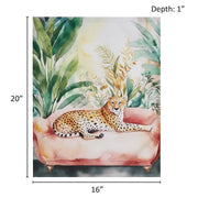 Jungle Cheetah Canvas Wall Art