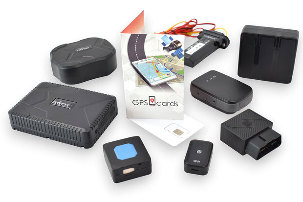 GPS Cards for Car Finder Motor GPS Tracker/ Speed Detector/ Geofences/ Phone App