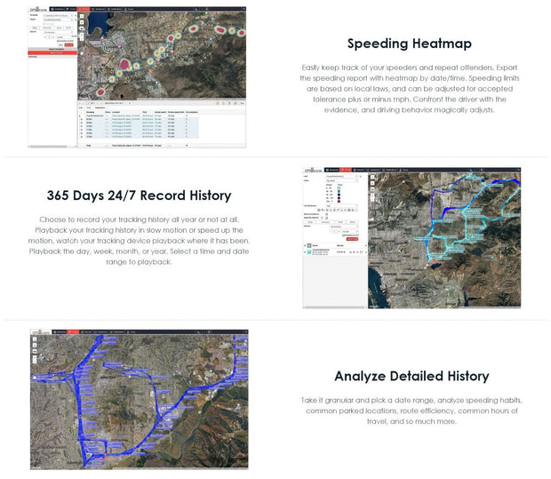 GPS cards for A11 Freightliner GPS Tracker + Track Online + Go Global