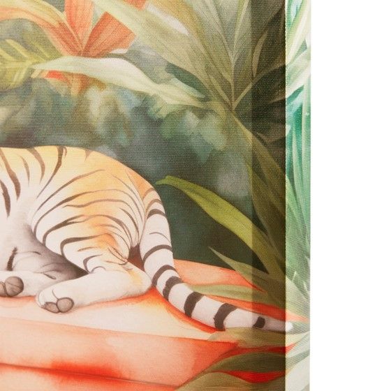 Jungle Tiger Canvas Wall Art