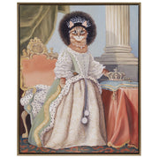 Kitty Queen Charlotte Framed Canvas Wall Art