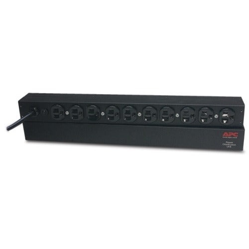 Apc Basic Rack 1.8kva Pdu - 10 X Nema 5-15r - 1.8kva - 1u 19" Rack-mountable - Gimbills.com