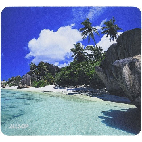 Allsop Naturesmart Image Mousepad - D&#39;&#39;argent Beach - (30181) - D&#39;&#39;argent - Gimbills.com