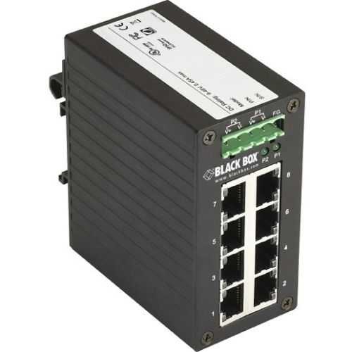 Black Box 8pt Gb Hrd Swt Rj45 - Gigabit Ethernet (1000-mbps) Hardened Temperature - Gimbills.com