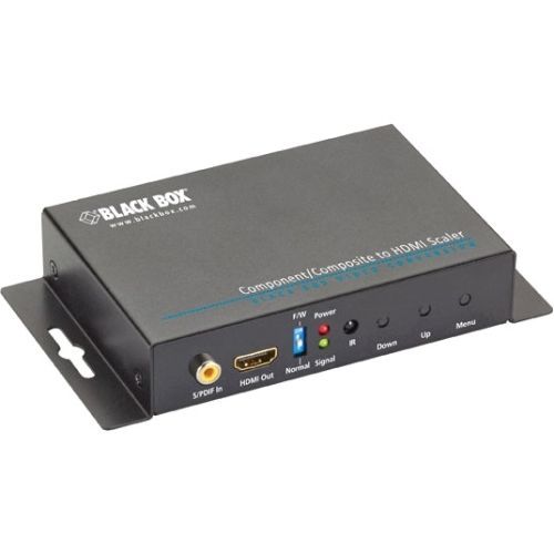 Black Box Hdmi To Analog Video Converter And Scaler - Functions: Video Scaling, - Gimbills.com