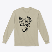 New Life In Christ Inspirational Design for Sweatshirt