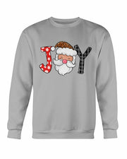 Joy Santa Christmas Sweatshirt